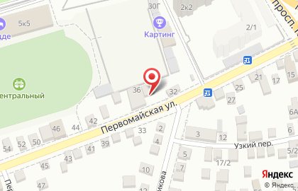 Магазин по продаже аккумуляторов Батарейка на Первомайской улице на карте