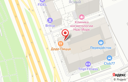 Автошкола За рулем в Южном Орехово-Борисово на карте