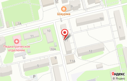 Супермаркет Гроздь в 5-м квартале на карте