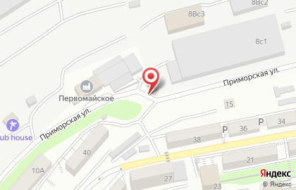 ООО Атика на Приморской улице на карте