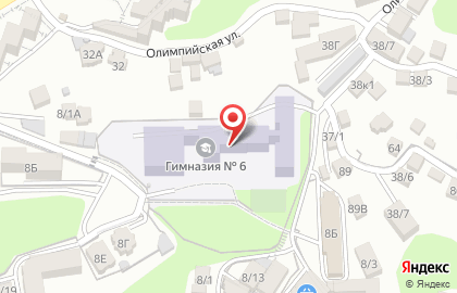 Клуб тхэквондо ВТФ в Центральном районе на карте
