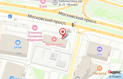 Кабинет коррекции фигуры BrenD на Московском проспекте на карте