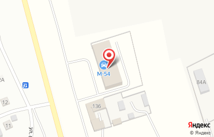 М-54 на карте