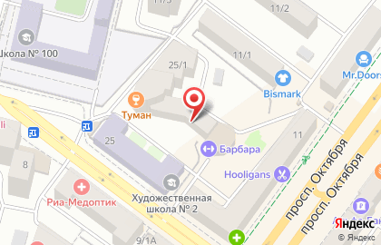 Юридическая компания Банкротство Уфа на улице Бабушкина на карте