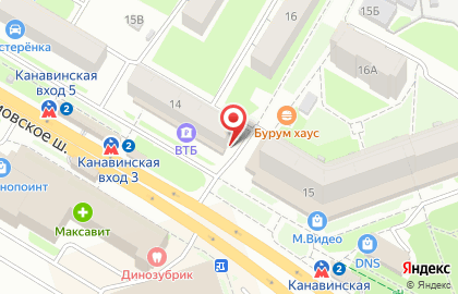 Торгово-сервисная фирма Принт-сервис на Сормовском шоссе на карте