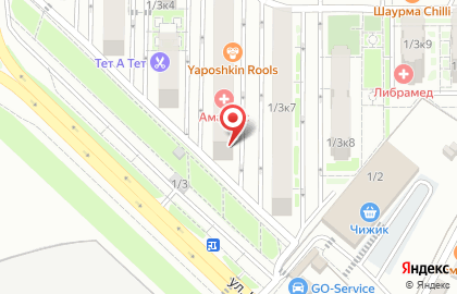 Страховая фирма на ​Красных Партизан, 1/3 к6 на карте