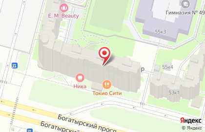 Munhell на Богатырском проспекте на карте