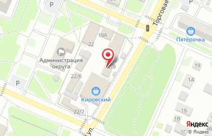 Салон мебели в Омске на карте