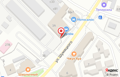 Салон мобильной связи Виола в Октябрьском районе на карте