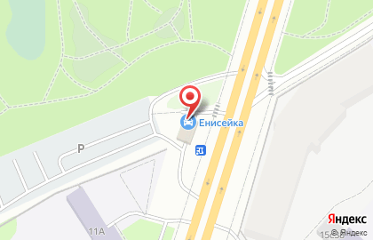 Автомойка Енисейка на карте