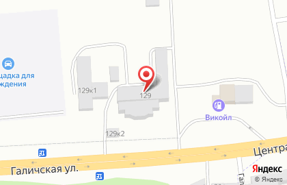 Компания в Костроме на карте