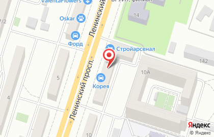 Парикмахерская Эль на Ленинском проспекте на карте