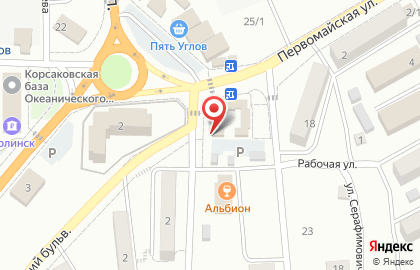 Магазин Рыбный остров на карте