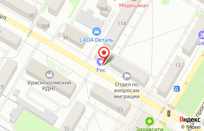 Магазин Хлебосольный на Социалистической улице на карте