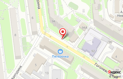 Управление пенсионного фонда РФ в г. Туле на Гоголевской улице на карте