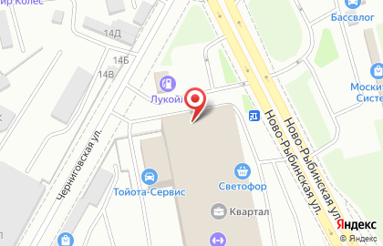 Транспортная компания Группа Компаний Дилижанс на Ново-Рыбинской улице на карте