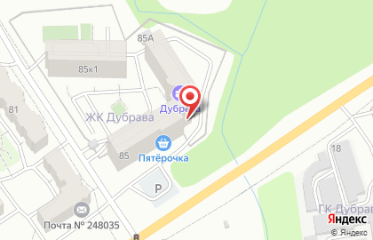 Жилой комплекс Дубрава на Грабцевском шоссе на карте