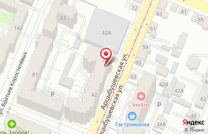 Банкомат АКБ Инвестторгбанк на Арцыбушевской улице на карте