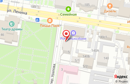 Брокерская компания Дальипотека-сервис в переулке Уралова на карте