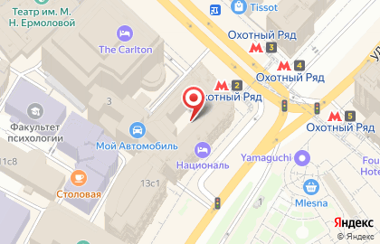Vip Клуб Националь-ресторан на карте