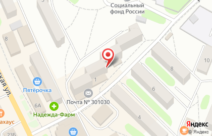 Почта России в Туле на карте