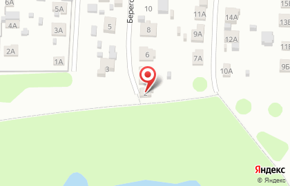 1C в Береговом переулке на карте