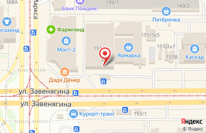 Ломбард Технозалог в Правобережном районе на карте