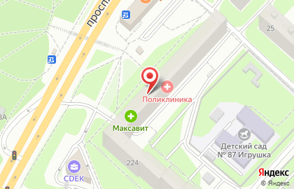 Магазин Канц+ на проспекте Гагарина на карте