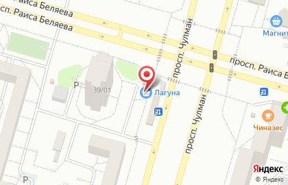 Минимаркет Лагуна на карте
