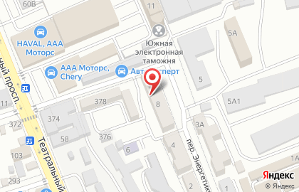 Ростовский филиал Банкомат, АКБ Банк Москвы в переулке Энергетиков на карте