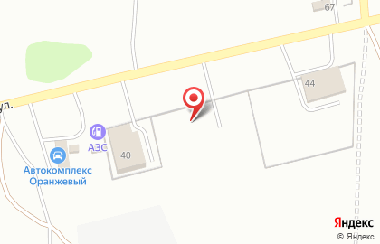 Автомойка Оранжевая на карте