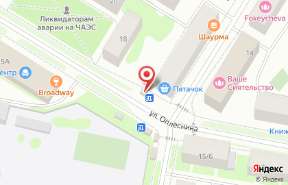 Магазин овощей и фруктов в Сыктывкаре на карте