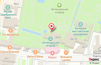 Ботанический сад МГУ / Аптекарский огород на карте