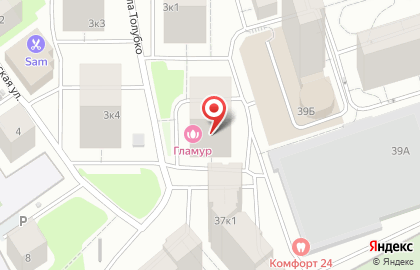 Пекарня Лакма на улице Маршала Толубко, 3к2 на карте
