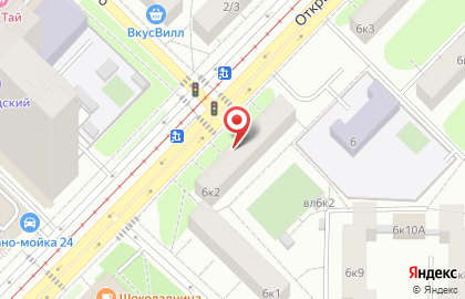 Участковый пункт полиции район Богородское на Открытом шоссе, 6 к 2 на карте