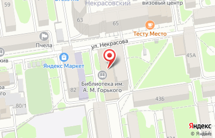 Областная детская библиотека им. А.М. Горького на карте
