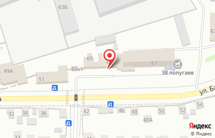 Магазин Электрика на улице Бажова на карте