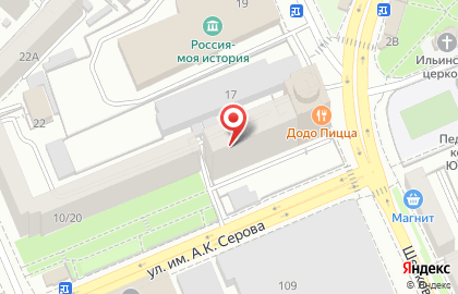 Торгово-монтажная компания Профмонтаж в Октябрьском районе на карте