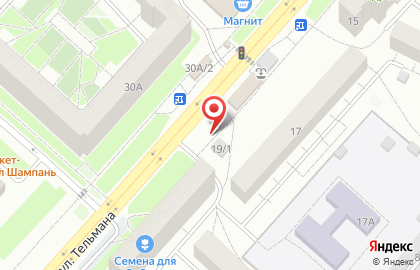 Салон цветов Надежда в Советском районе на карте