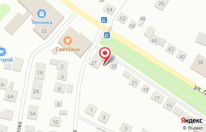 Агентство ритуальных услуг на улице Ленина на карте