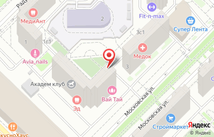 Ваше Здоровье на Московской улице на карте