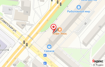 Киоск по ремонту часов, г. Фрязино на карте