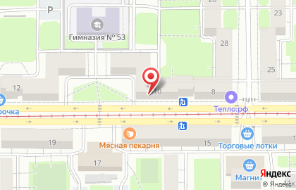 Продуктовый магазин 777 на улице Ленинградской на карте