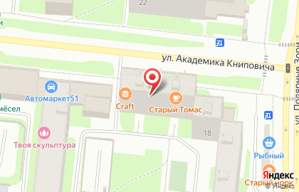 Строительная компания Победа! в Мурманске на карте