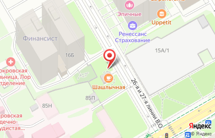 Кафе быстрого питания У Биржи на карте