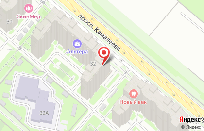 Салон-магазин Наша Плитка на проспекте Альберта Камалеева на карте