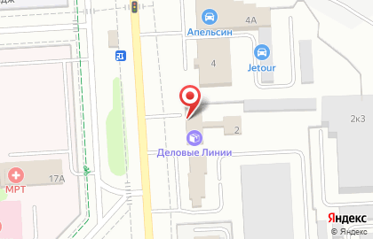 Центр в Казани на карте