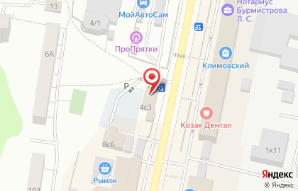 Кафе быстрого питания в Москве на карте