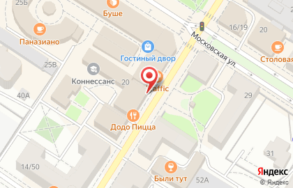 Магазин Планета подарков в Петродворцовом районе на карте
