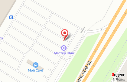 Шиномонтажная мастерская Мастер Шин в Красносельском районе на карте